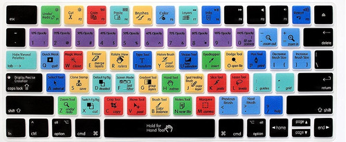 Forro Silicon De Teclado Con Photoshop Mac Y Magic Keyboard