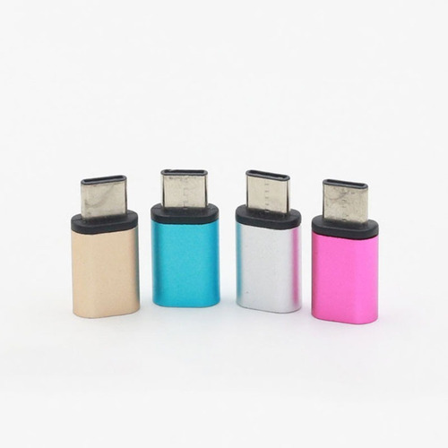Imagen 7 de 8 de Adaptador Micro Usb A Usb Tipo C Celular Convertidor