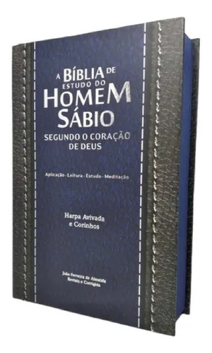 Bíblia De Estudo Do Homem Sábio Com Harpa Cristã