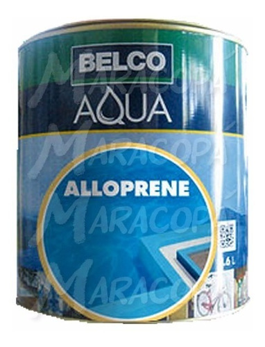 Pintura De Piscina Alloprene Belco Caucho Clorado 3,6 Litros