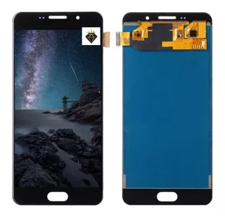 Tela Touch Display Lcd Compatível Galaxy A7 A710 Oled Preto