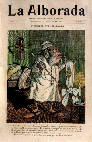 Revista La Alborada Año Vi Numero 211 De 1902