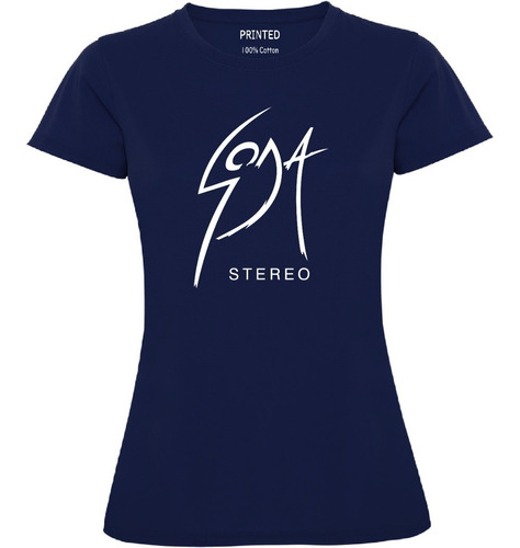 Polera Mujer Estampada Soda Stereo - Soda