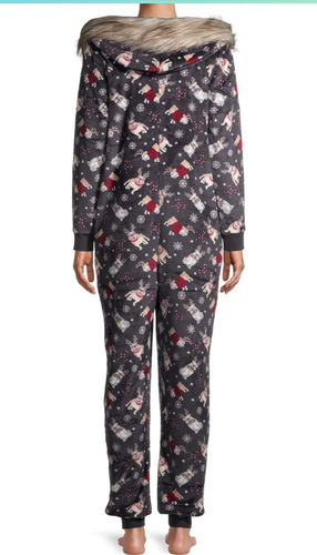 Mameluco Onesie Pijama Perritos Navidad Mediano Fur Secret T (Usado)