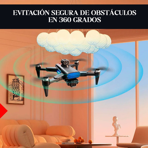 Drone K90 Max Camara C/remoto Luces Sensor Gps Obstaculos Negro