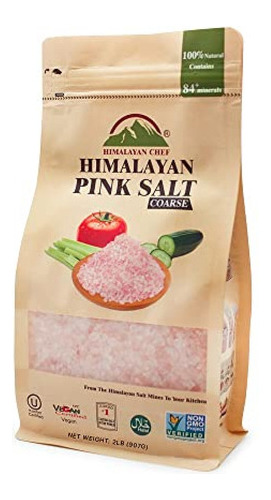 Himalayan Chef Sal Rosa Del Himalaya, Grano Grueso, Molinill