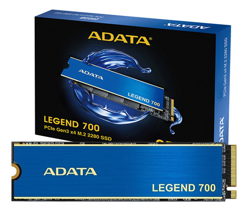  Disco Sólido Adata Legend 710 512gb Pcie Gen3 X4 M.2 Ssd 