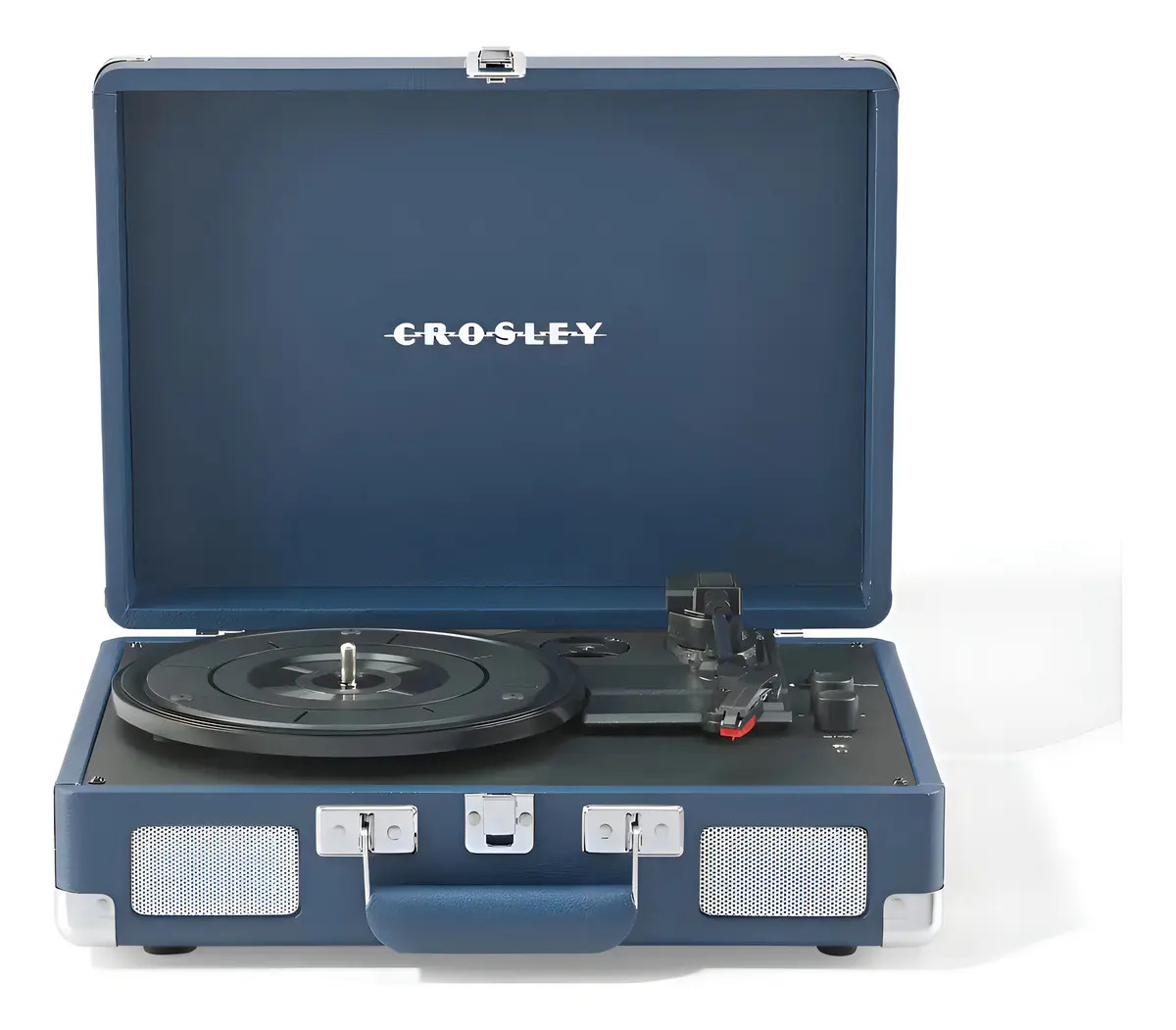 Tocadisco Crosley Cruiser Deluxe Bluetooth Blue Color Azul