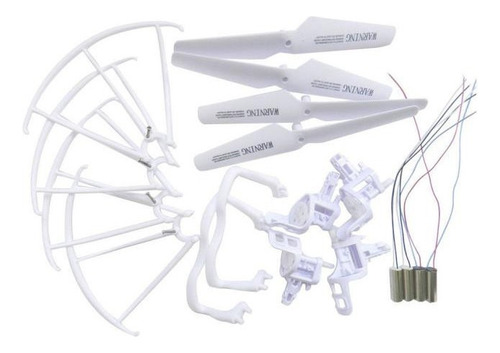 Syma X5 X5c Juego De Piezas De Repuesto Motores Hélices Land