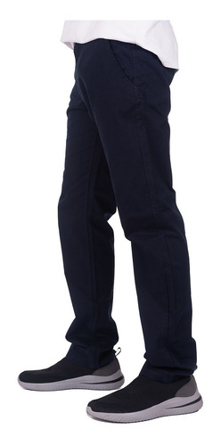 Imagen 3 de 5 de Pantalón Recto Hombre Gabardina- Varios Colores - B A Jeans