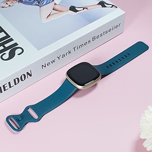 Imagen 2 de 7 de 17 Paquete Compatible Con Fitbit Versa 3 Bandas Fitbit ...
