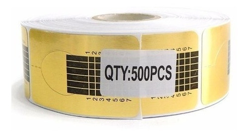 Imagen 2 de 3 de Molde Thuya X500u Uñas Semipermanentes Esculpidas Gel Led Uv