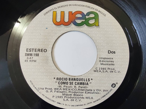 Vinilo Single De Rocio Banquells -ese Hombre No ( A52