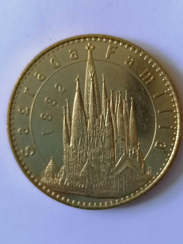 Medalla Monnaie De París Sagrada Familia Barcelona