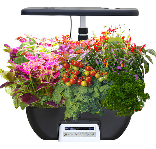 Growth Lamp Lcd Potted Plants Sistema De Plantas De Espectro