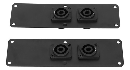 Placa De Altavoz: Conector Metálico De Hierro, Conector Dobl