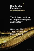 Comprar Libro The Role Of The Board In Corporate Purpose And Strateg