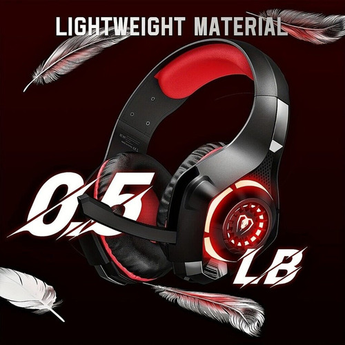 F Auriculares Bass Stereo Sound Para Videojuegos Con