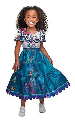 Disney Encanto Vestido Mirabel, Disfraz Para Niñas De 3 Añ
