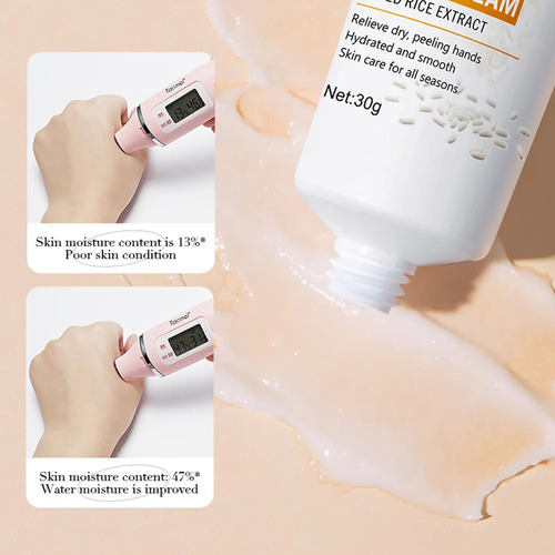 - Crema Hidratante Y Exfoliante For Primavera Y Verano, 30