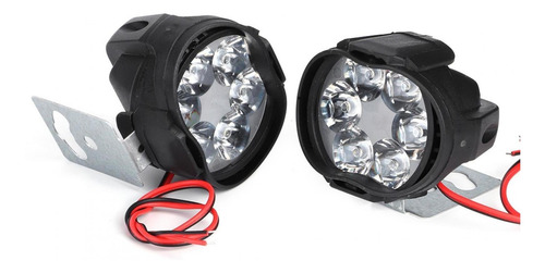 2 Faros Antiniebla Led Universales Para Motocicleta