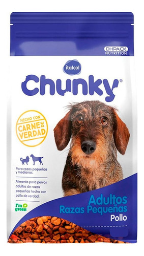 Chunky Adulto Raza Peq X 8 Kg