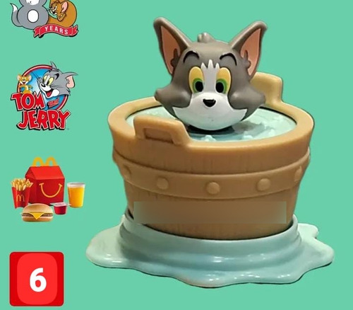 Juguetes Tom Y Jerry. 85°aniversario Mcdonald's (Usado)