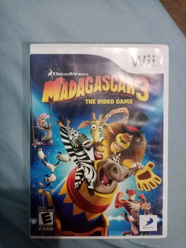 Madagascar 3 The Video Game El Videojuego Nintendo Wii (Usado)