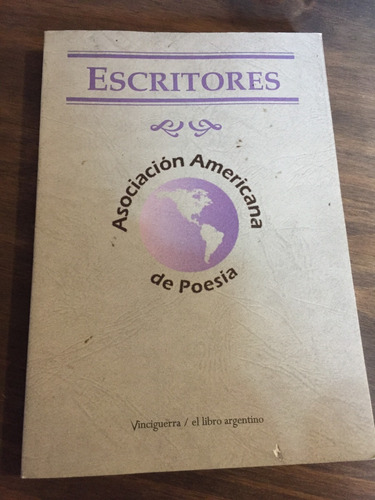 Libro Escritores - Asociación Americana De Poesía - Oferta