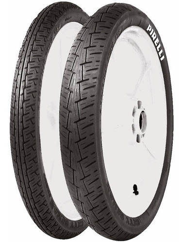 Par Pneu Pirelli 80/100-18 + 90/90-18 City Demon C/camara