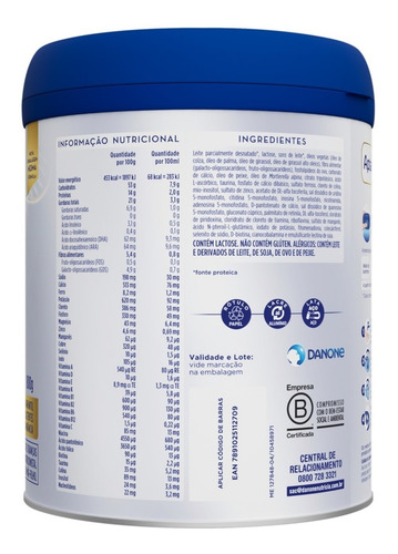 Fórmula Infantil Aptamil Profutura 2 800g Danone
