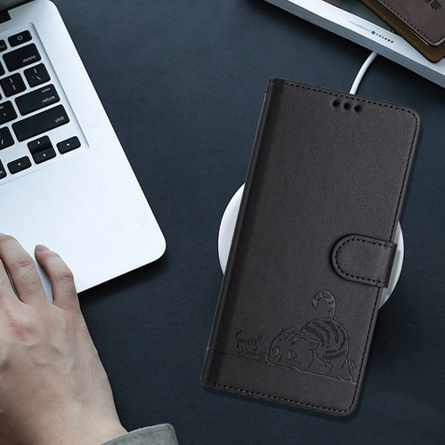 Funda Infantil Con Gato Y Ratón Para Samsung, Con Correa