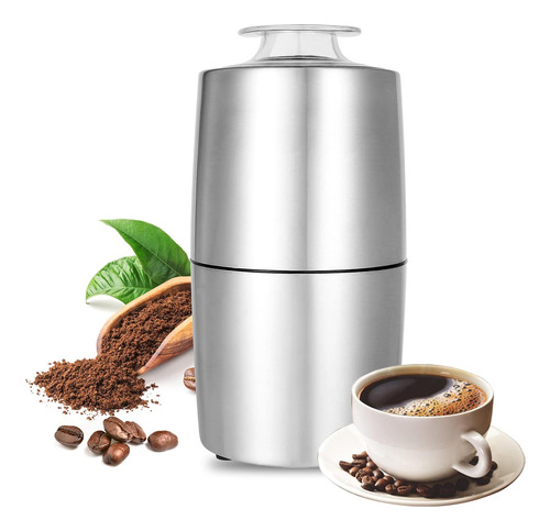 Molinillo Café Eléctrico Acero Inoxidable Amoladora Portátil