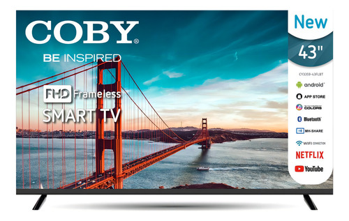 Smart Tv 43 Coby Full Hd+ Android