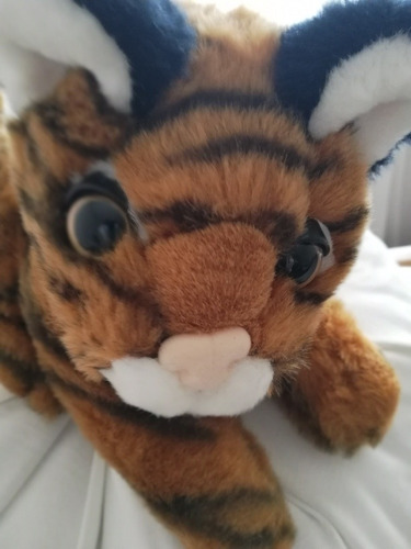 Peluche Muñeco, Tigre. Sin Marca. Hace Ruido Cuando Lo Movés (Usado)