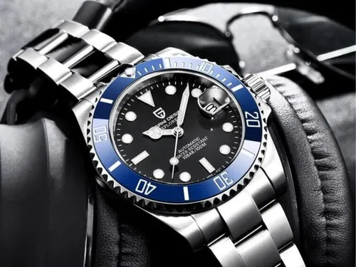 Pagani Design Submariner Mov. Autom tico Seiko Nh35 Safira