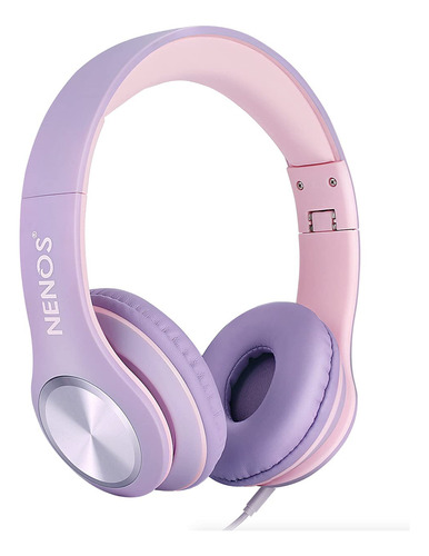 Producto Generico - Nenos Auriculares Para Niños Con Volum. Color Pro Lavender