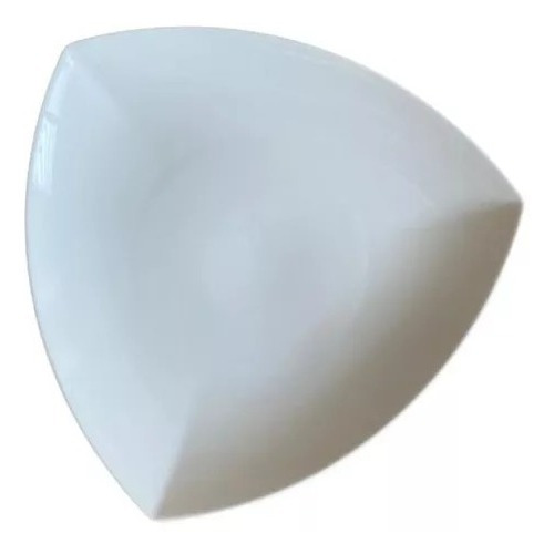 X 6 Plato Playo Triangular 21 Cm Royal Porcelain Linea 41/47