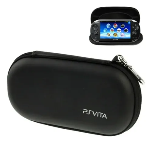 Case PS Vita Preto Proteção Anti Impacto para Console Sony PSVita