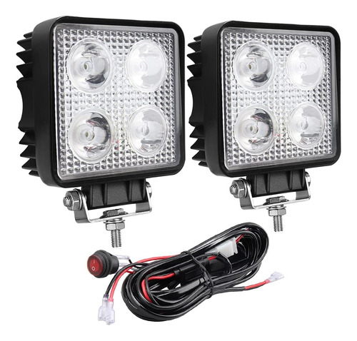 Luces De Trabajo Led Para Camión Tractor, 28 W, 4 Pu 4056569