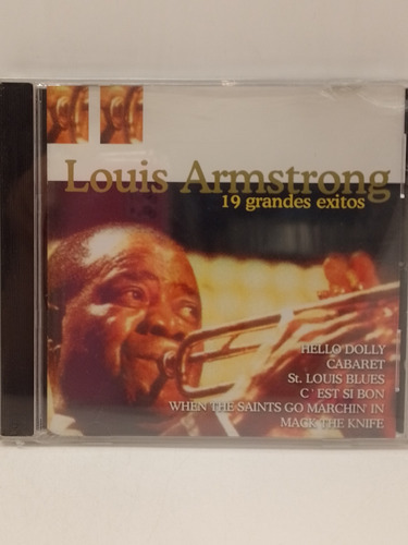Louis Armstrong 19 Grandes Exitos Cd Nuevo 