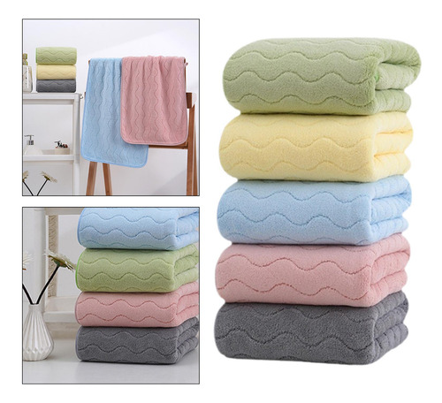 5pcs Bath Towels Multipurpose Spa Hotel Towel For Bath