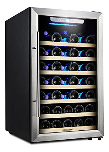 Refrigerador De Vino Kalamra Krc-52szf 4.2 Pies Cúbicos, 50 