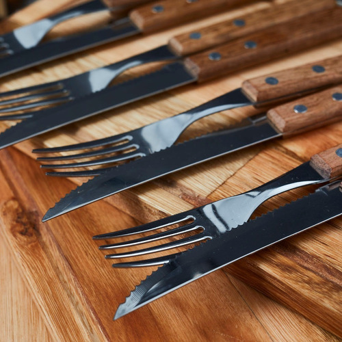 Imagen 9 de 10 de Set De Asado Rectangular Con Tabla De Cortar