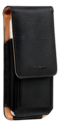  10 Pzs Funda Celular Cinto Tipo Piel Vertical 6.0/6.5 Clip 