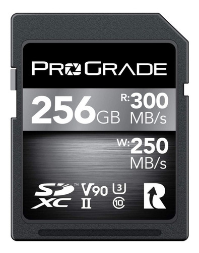 Memoria Prograde Digital Sd 256gb 300mb/s 250mb/s V90