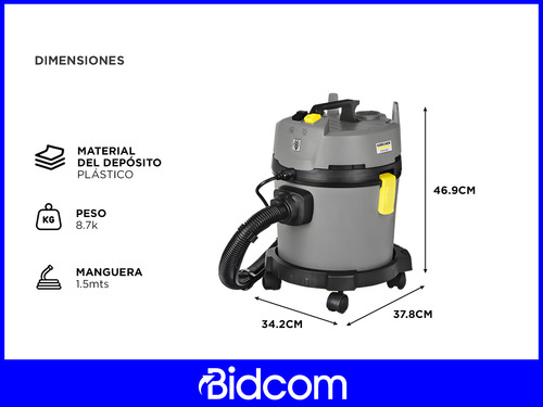 Aspiradora Limpia Tapizados Karcher Puzzi 415