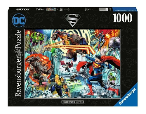 Rompecabezas Dc Comics Superman 1000 Piezas Ravensburger
