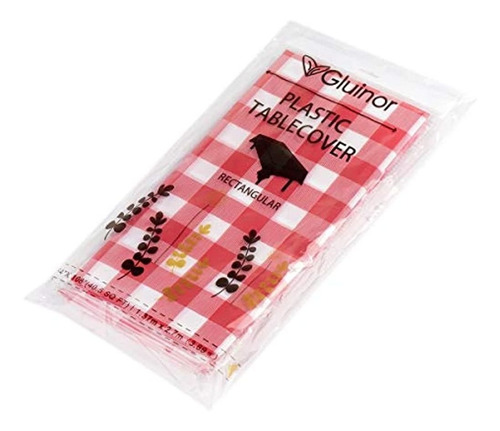 Manteles A Cuadros Rojos Y Blancos De Plastico Para Cuadros