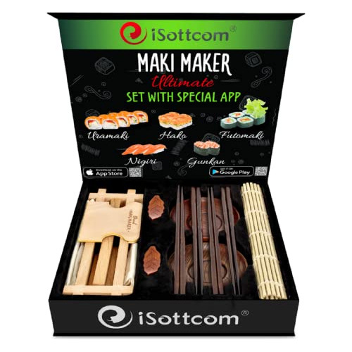 Maki Maker Ultimate Kit - Juego Hacer Sushi Japonés, T...